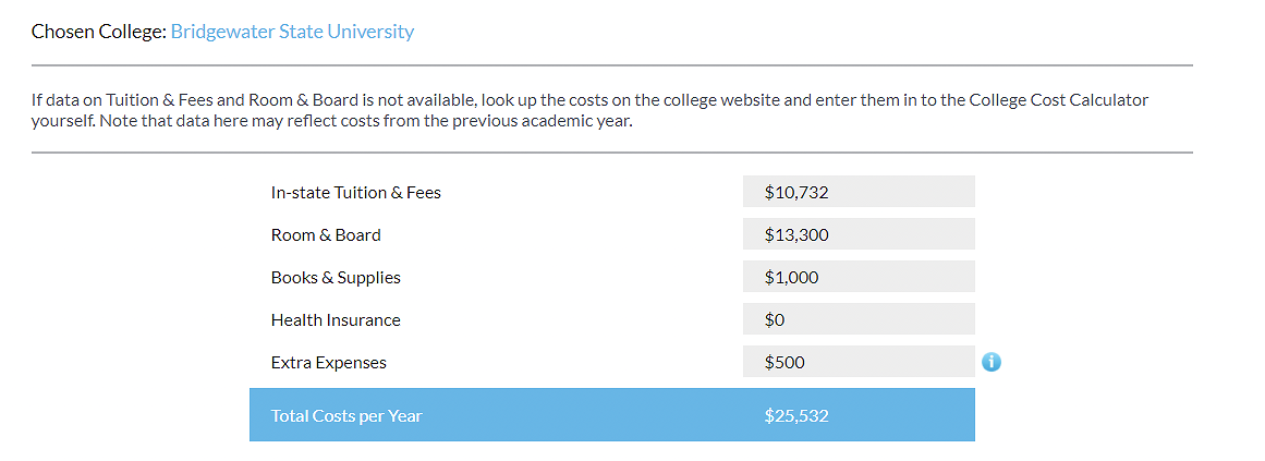 MEFA Pathway Chosen College Screen MEFA Pathway Chosen College Screen